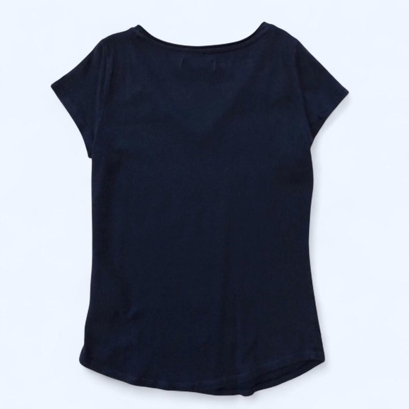 abercrombie kids Girl’s v-neck t-shirt with embroidered moose logo 🫎🫎💙💙 - Picture 5 of 6